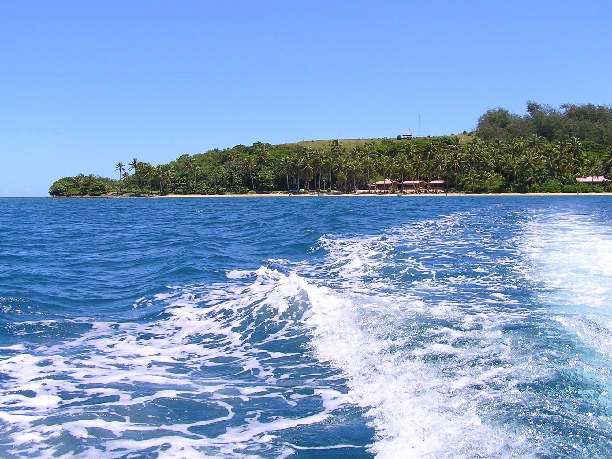Nananu-i-Ra from the water